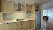 From the kitchen to the dining-area