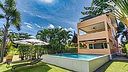 The idyllic backside area