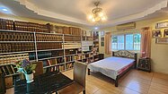 The ground-floor bedroom
