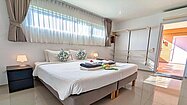 There are 5 individual bedrooms
