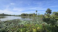 A nearby fishing lake