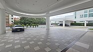One of the parking decks