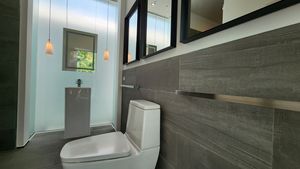 Neat and modern bathrooms